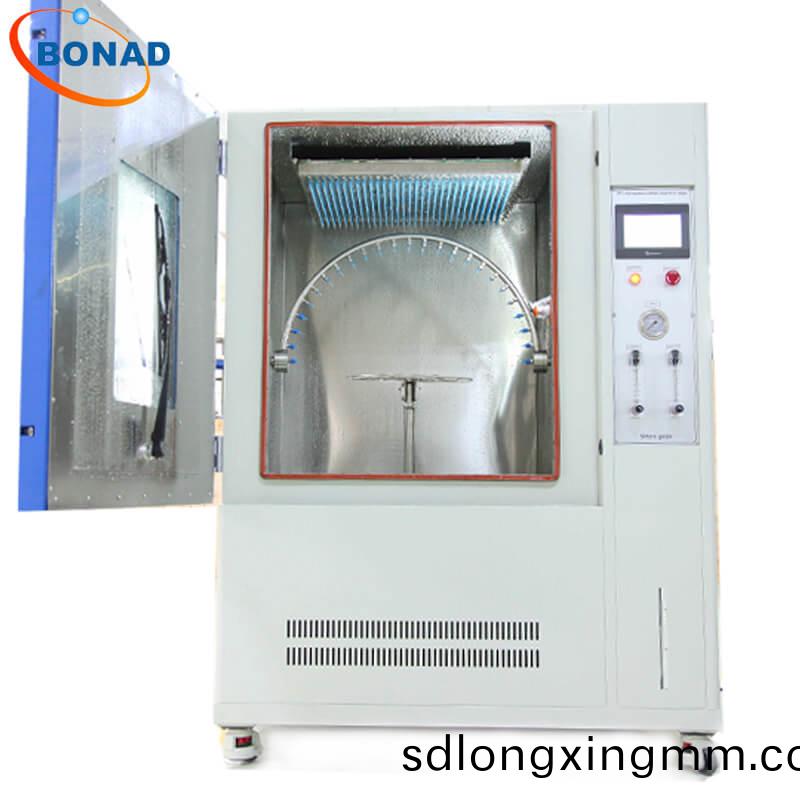 IPX1 to IPX4 Drip rain test and swing pipe waterproof test c