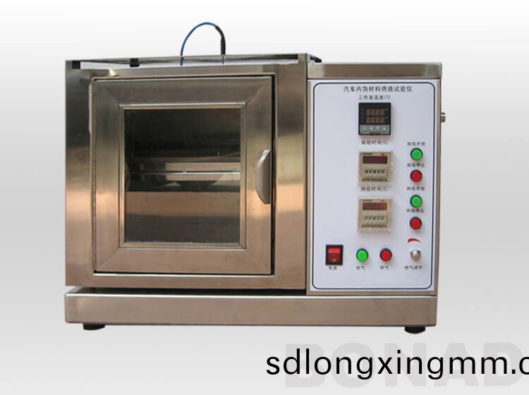 FMVSS 571.302 Car Inner Ornament combustion test machine