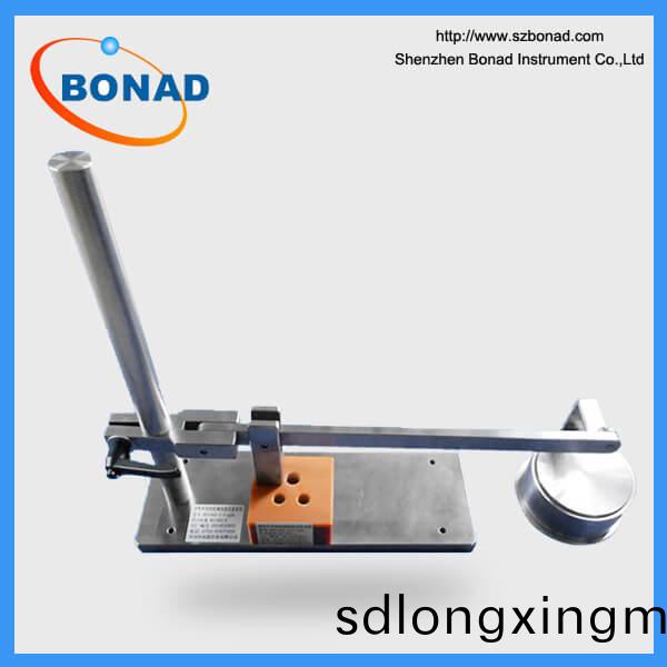 BS1363 figure2a/2b Apparatus for mechanical strength test on resilient covers